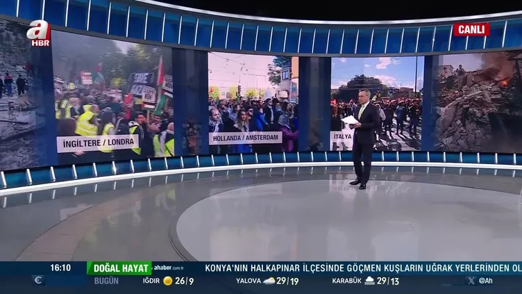 Dünya Gazze için ayakta!