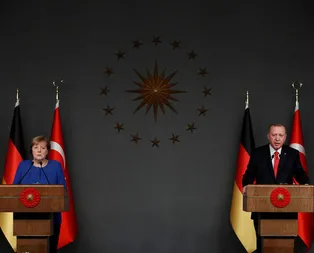 Son dakika: Başkan Erdoğan ile Merkel arasındaki kritik görüşmenin ardından önemli açıklamalar