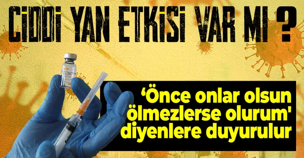 Coronavac aşısının ciddi yan etkisi var mı? Koronavirüs aşısını kimler yaptırmamalı?
