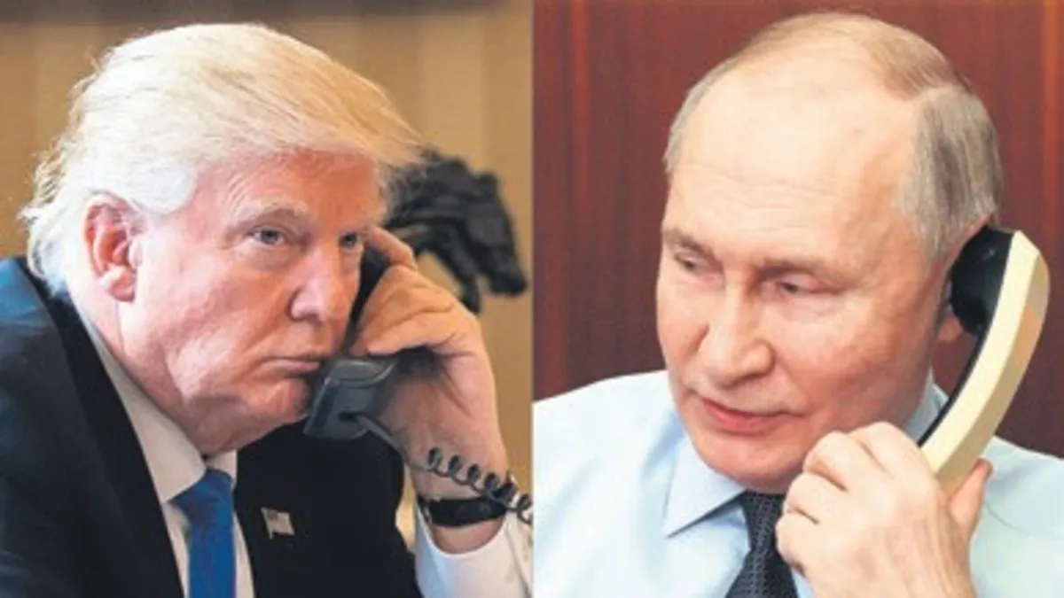 Müzakereler başlayacak! Trump ve Putin'den 2 saatlik tele zirve