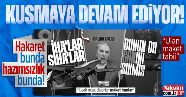 CHP yandaşı Can Ataklı, BAYKAR'a saldırmaya devam ediyor! "Ulan maket tabii..."