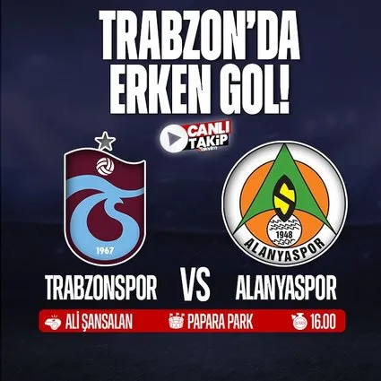 Trabzonspor - Alanyaspor | CANLI