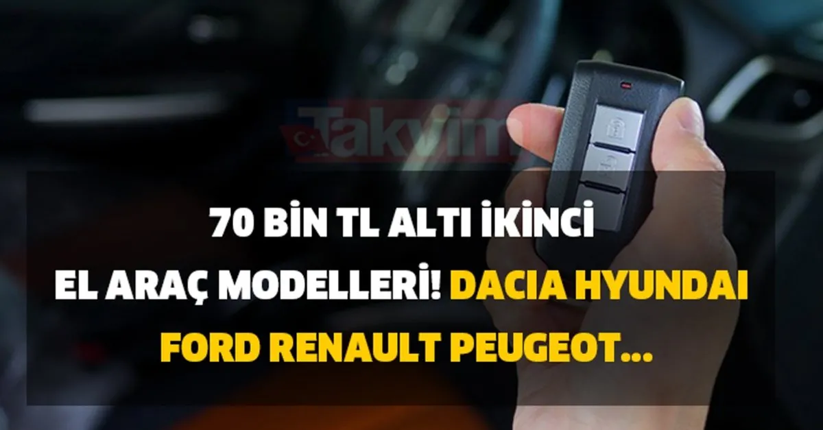 70 Bin Tl Alti Sahibinden Ikinci El Arac Modelleri Citroen Dacia Fiat Ford Hyunda Opel Peugeot Ve Renault Takvim