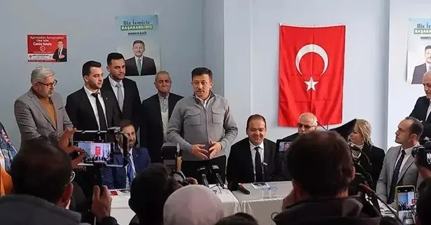 AK Parti İzmir Büyükşehir Belediyesi adayı Hamza Dağ'dan Tire ve Ödemiş'e İZBAN vaadi!