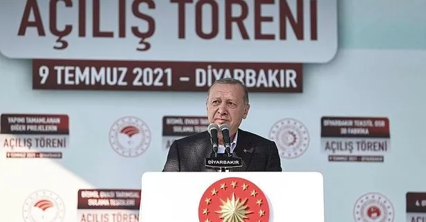Başkan Recep Tayyip Erdoğan’dan Diyarbakırlı vatandaşlara Kürtçe sürpriz: Ser sera, ser çava Diyarbekir