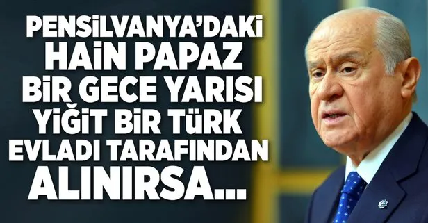 Bahceli Den Sert Feto Mesaji Takvim