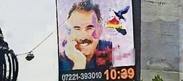 Almanya’da teröristbaşı ’Öcalan’ skandalı!