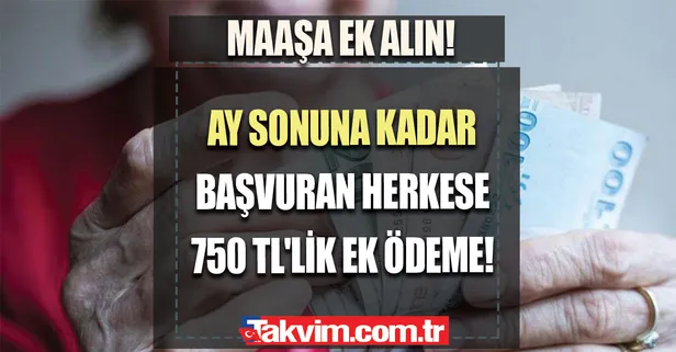 Ay sonuna kadar başvuran herkese 750 TL'lik ek ödeme! Halk Bankası, Vakıfbank ve Ziraat Bankası'ndan müjdeli haber: 36 ayda bir gelen ek ödeme