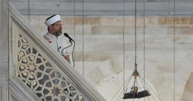 Erbaş, Süleymaniyede bayram namazı kıldıracak