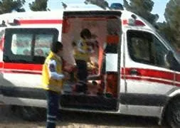 112 Acil Servis ekibi sobadan zehirlendi