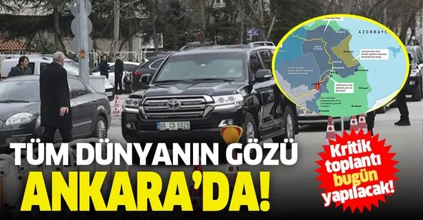 Ankara’da hareketli dakikalar! Rus heyet Dağlık Karabağ için Ankara’da