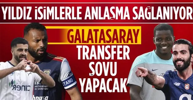 Galatasaray’da transfer şov başladı! Yıldız isimlerle tek tek anlaşma sağlanıyor: Aslan 4 köşe