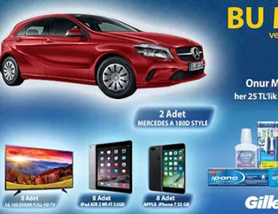 Onur Market 15 Kasım Mercedes çekiliş sonuçları