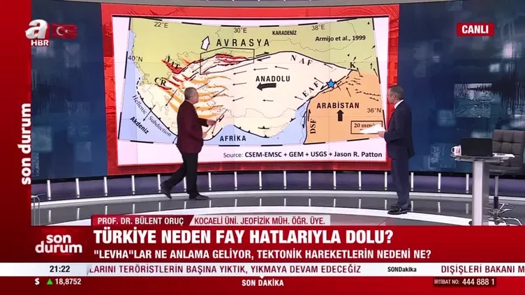 Uzman isim canlı yayında uyardı! Fay hattı hangi illerden geçiyor?