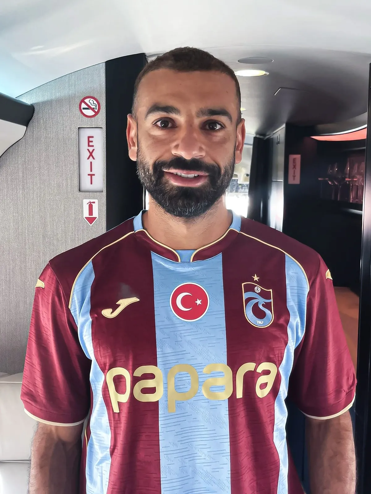 Trabzonspor Muhammed Salah transferini bitirdi! Fırtına sosyal medyadan paylaştı: Mısırlı yıldız formayı giydi-6