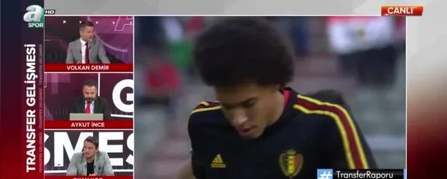 Fenerbahçe'den Axel Witsel'e sürpriz teklif!