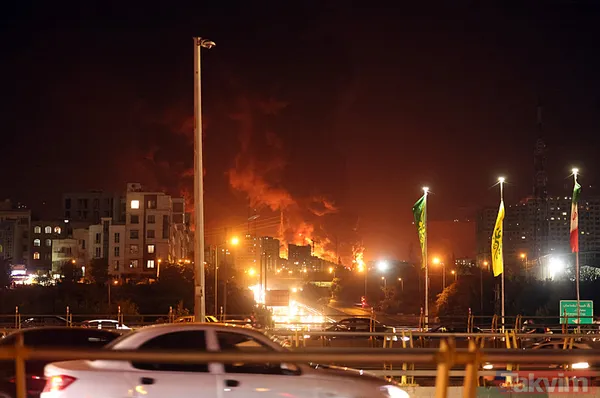 İsrail kentleri alev alev! Balistik ve hipersonikler Demir Kubbe'yi kevgir etti... Füze yağmuru Mersin'den bile görüntülendi - 2