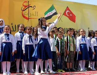 Türk askerinin bastığı yer yeşerdi