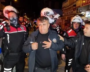 Kavga ihbarına giden polisi bıçakladı!