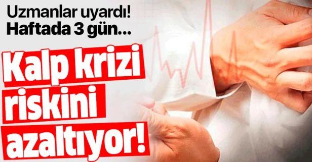 Günde 10 bin adım kalbimizi koruyalım