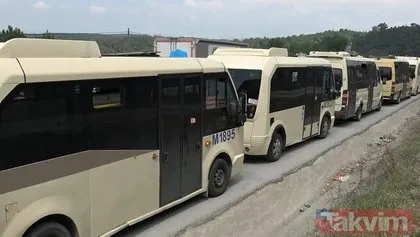 İstanbul’da yüzlerce minibüsçü kontak kapattı! Kahyalık sistemine tepki gösterdiler