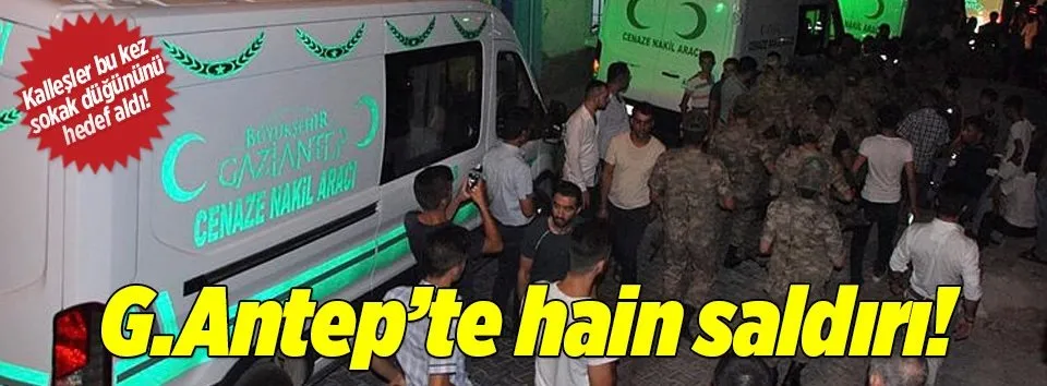 Gaziantep’te bombalı saldırı!
