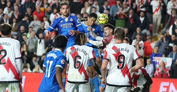 Arda Güler'e beraberlik şoku! Ray Vallecano - Real Madrid: 1-1 | MAÇ SONUCU