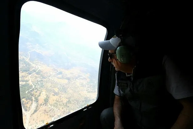 Muğla ve İzmir'de peş peşe orman yangınları! Datça'daki yangın kontrol altında-10