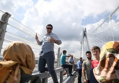 Yavuz Sultan Selim Köprüsü’nde ilk gün trafiği