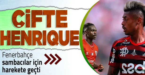 Fenerbahçe iki Brezilyalı yıldız Bruno Henrique ve Lincoln Henrique'yi bitirmek için geri sayıma geçti