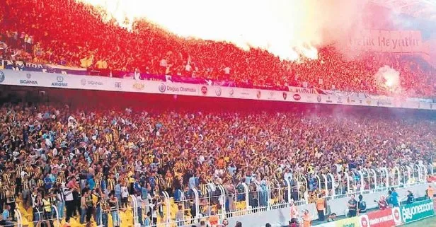 Tribünde büyük tehlike