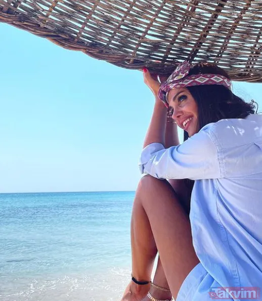 'Dünyanın en güzel şeylerinden biri' Burcu Özberk hem coştu hem de gösterdi! İlhan Şen'in öve öve bitiremediği Burcu Özberk... - 29