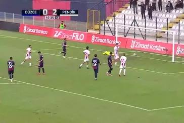 GOL: Düzcespor 0 - 2 Pendikspor