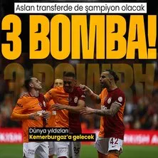 Son dakika transfer haberleri | Galatasaray 3 dünya yıldızını bitirmek için harekete geçti! Ezeli rakipleri kıskandıracak isimler ligi sallayacak