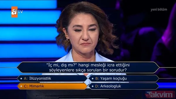 Kenan İmirzalıoğlu'nun sunduğu Kim Milyoner Olmak İster'de kafa karıştıran Demet Akalın sorusu - 31