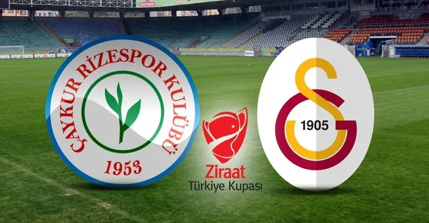 Rizespor Galatasaray maçı hangi kanalda, saat kaçta? Ziraat Türkiye Kupası Rize GS maçı ne zaman?