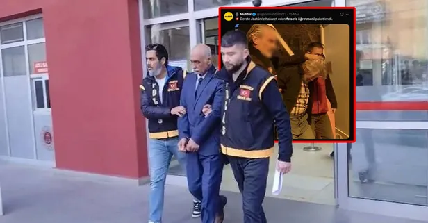 Manisa Turgutlu'da "Atatürk'e hakaret" gözaltısında asılsız görüntü! Bakanlık gerçeğini paylaştı