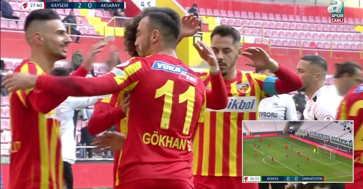 A Spor Kayserispor - Aksaray Belediyespor ZTK maçı ikinci gol izle! Kayserispor 2-0 68 Aksaray Belediyespor |GOL: Gökhan Sazdağı