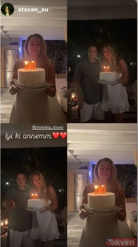 Kim der 50 yaşında! Pınar Altuğ doğum günü pozlarıyla ortalığı salladı! Yağmur Atacan ve Su Atacan'dan peş peşe paylaşım - 8