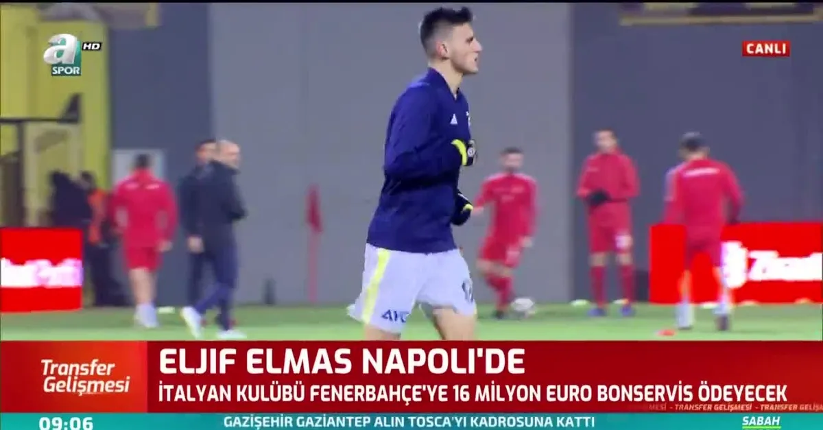 Son Dakika Fenerbahce Eljif Elmas In Bonservis Bedelini Acikladi Takvim