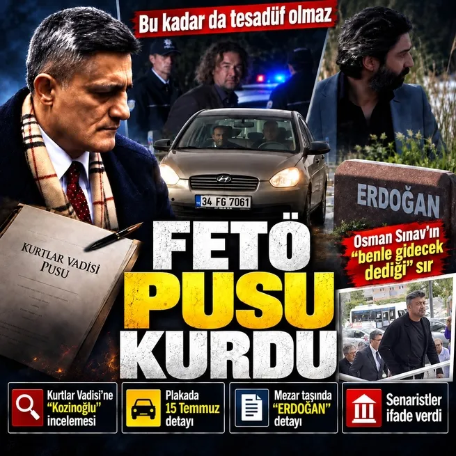 Kurtlar Vadisine Kozinoğlu incelemesi! Senaristler ifade verdi: Plakada 15 Temmuz detayı ve Osman Sınavın sırrı