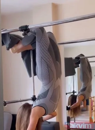 EDHO'nun güzeller güzeli Ömür Façalı'sı Ceren Benderlioğlu spor salonunda şov yaptı! Sosyal medya yıkıldı fit hali dikkat çekti - 6