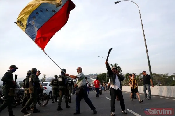 Venezuela'da darbe girişimi! İşte ilk görüntüler... - 39