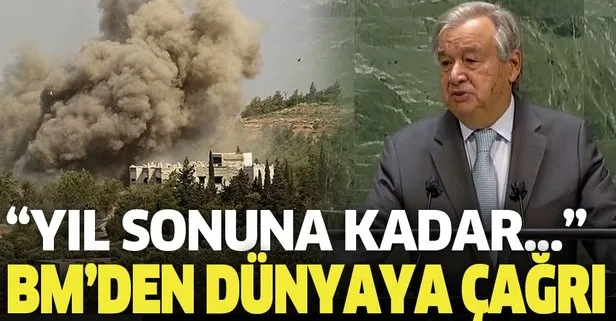 Son dakika: BM Genel Sekreteri Antonio Guterres’ten küresel ateşkes çağrısı