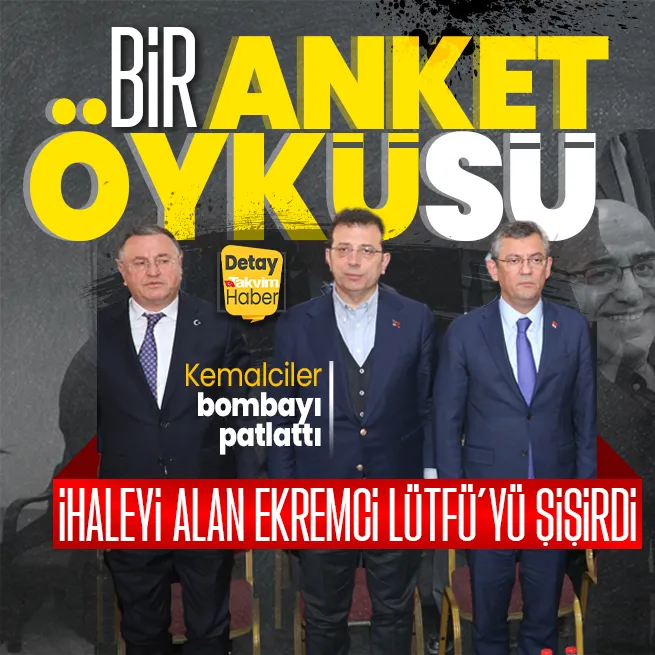 Bay Kemalci isim patlattı! CHPde anket oyunu mu? Ekrem İmamoğu, Lütfü Savaş, Necati Özkan ve Mehmet Ali Çalışkan...