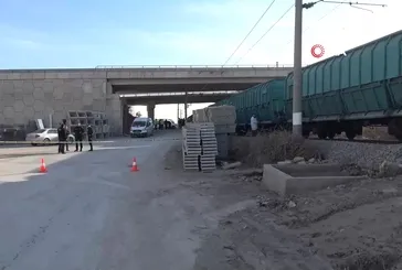 Malatya'da yük treni gence çarptı: 1 ölü