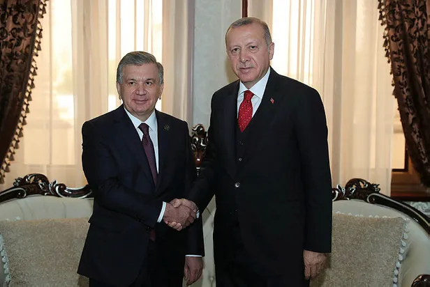 Son dakika haberi: Başkan Erdoğan'dan Tacikistan'da peş peşe kritik görüşmeler-8