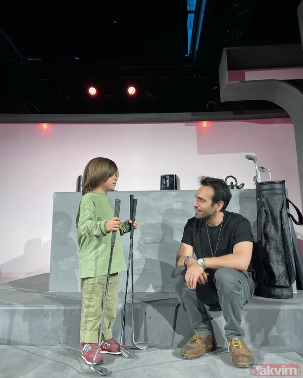 Acı Tatlı Ekşi’nin yıldızı Buğra Gülsoy’un gözlerden uzak tuttuğu oğluna bakın! “Hangi ara bu kadar büyüdü” Özge Özpirnçci’nin partneri... - 19