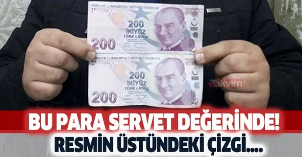 ATM’den çekti zengin oluyor bakmayan bin pişman! Cüzdanınızda servet olabilir! Mor çizgideki detay...