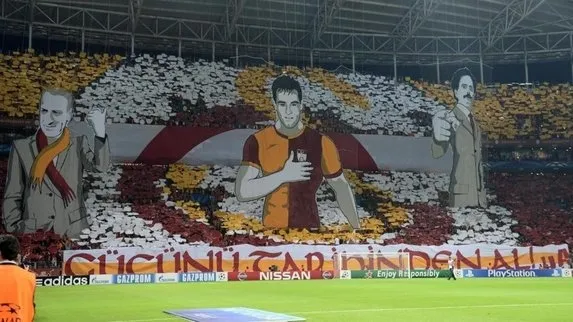 Galatasaray'dan 3 boyutlu koreografi şöleni-12